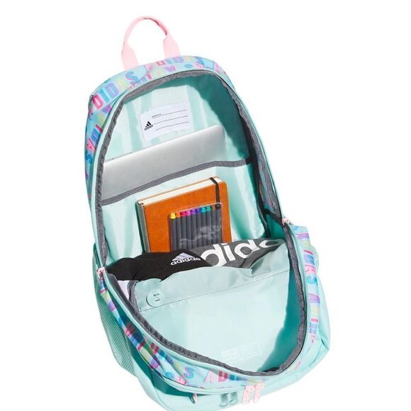 Adidas Foundations 6 Backpack and Adidas Santiago 3 Lunch Bag Set - Picture 4 of 12